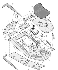 Part Location Diagram of F-030605L Murray Book, Instruction